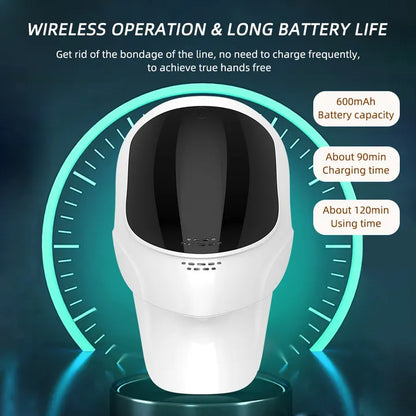 Máscara facial y de cuello LED de 7 colores recargable, máquina de belleza con luz fotónica LED, herramienta para lifting facial y cuidado de la piel