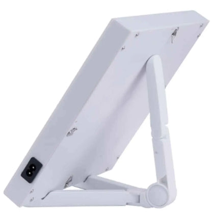 Terapia con panel infrarrojo antienvejecimiento de 850nm, terapia facial con luz LED roja de 660nm, 225 LED de luz roja