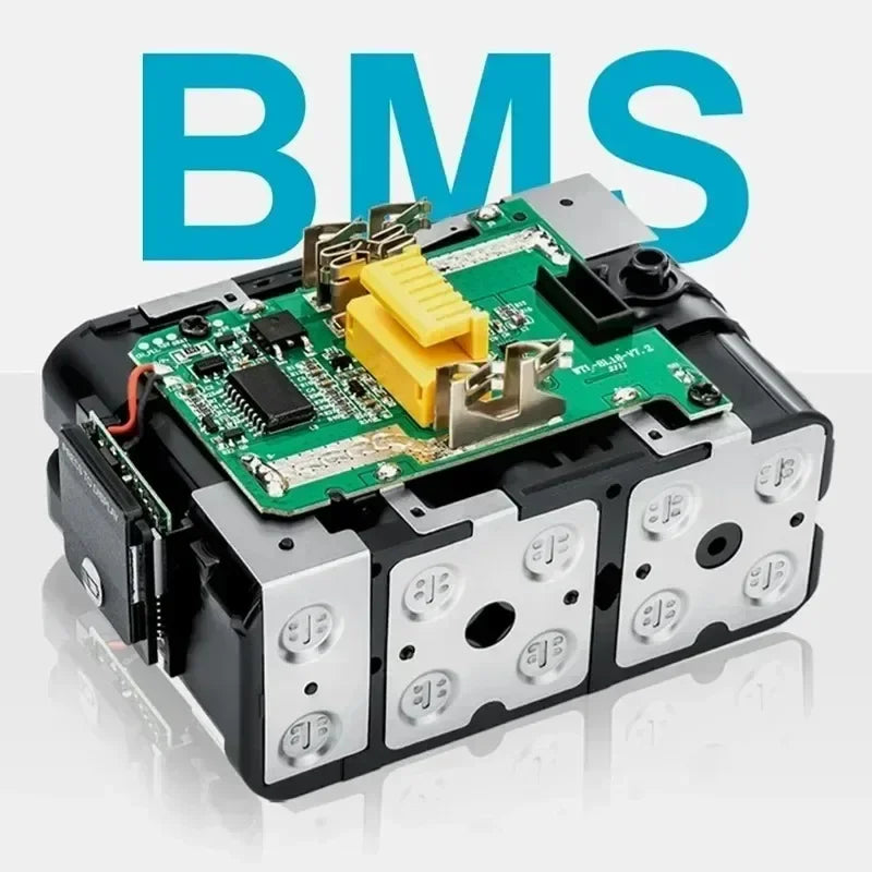 Batería de reemplazo de litio 100% original Makita 9Ah6Ah/5Ah para herramienta Makita 18V + cargador + taladro eléctrico