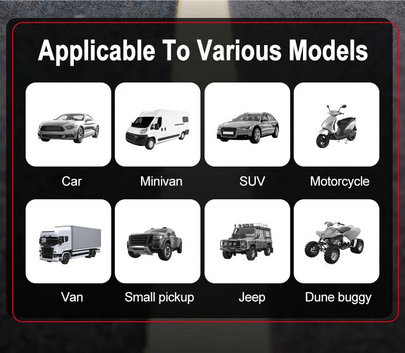 EAFC 12V Auto Starthilfe Powerbank – Tragbarer Jump Starter & Batterie-Booster mit LED-Licht