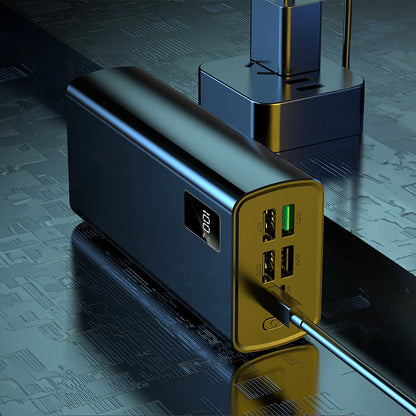 PowerBank Fast Charging 50000mAh LED Display 4USB Output Port For LAPTOP