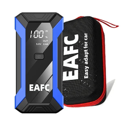 EAFC Auto Starthilfe Powerbank Spitzenstrom 1200A/2000A tragbarer Booster Notfall Batterieladegerät 12V Startgerät