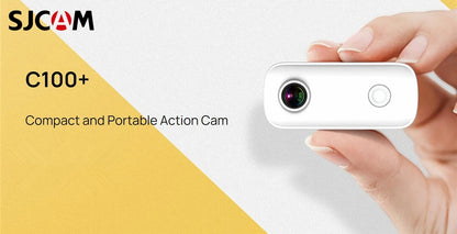 Cámara de acción SJCAM C100 Plus 4K 30M impermeable 2.4G WiFi cámara deportiva para casco de bicicleta y motocicletas