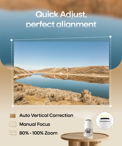 MAGCUBIC Projektor HY300 PRO 8K Android 14 Dual Wifi6 290ANSI Allwinner H726 BT5.4 1080P 1280*720P hemmabio utomhusprojektor