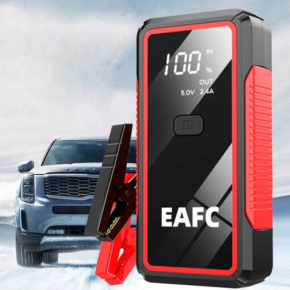 EAFC 12V Auto Starthilfe Powerbank – Tragbarer Jump Starter & Batterie-Booster mit LED-Licht