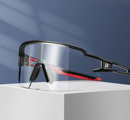 Gafas de ciclismo ROCKBROS fotocromáticas, protección ocular, gafas deportivas para bicicleta, a prueba de viento, para exteriores