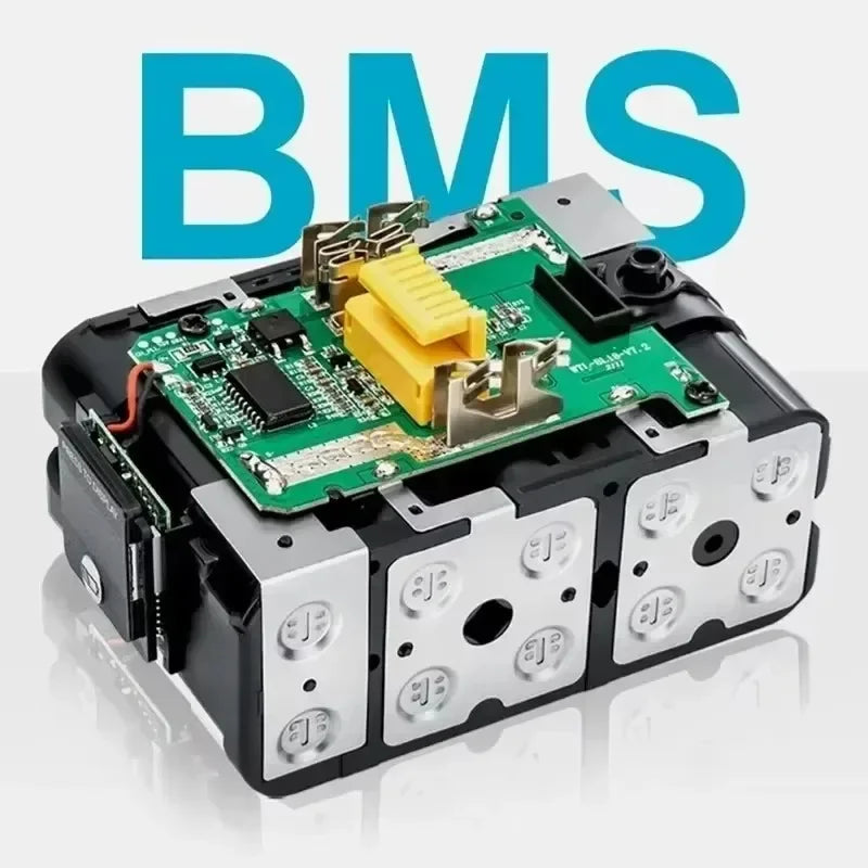 Batería de reemplazo de litio 100% original Makita 9Ah6Ah/5Ah para herramienta Makita 18V + cargador + taladro eléctrico