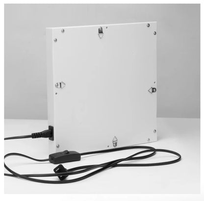 Terapia con panel infrarrojo antienvejecimiento de 850nm, terapia facial con luz LED roja de 660nm, 225 LED de luz roja