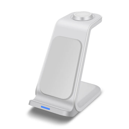 Trådlös laddningsstation för Samsung-laddare 3 i 1 för Galaxy S24/S23 Ultra/S22/Note 20, Galaxy Watch 7/6/5/Pro/4, Buds 2 Pro