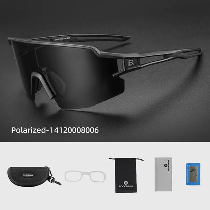 Gafas de ciclismo ROCKBROS fotocromáticas, protección ocular, gafas deportivas para bicicleta, a prueba de viento, para exteriores