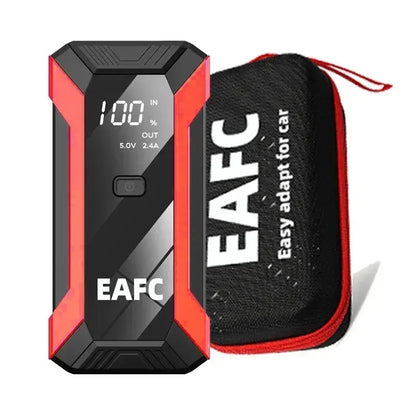 EAFC Auto Starthilfe Powerbank Spitzenstrom 1200A/2000A tragbarer Booster Notfall Batterieladegerät 12V Startgerät