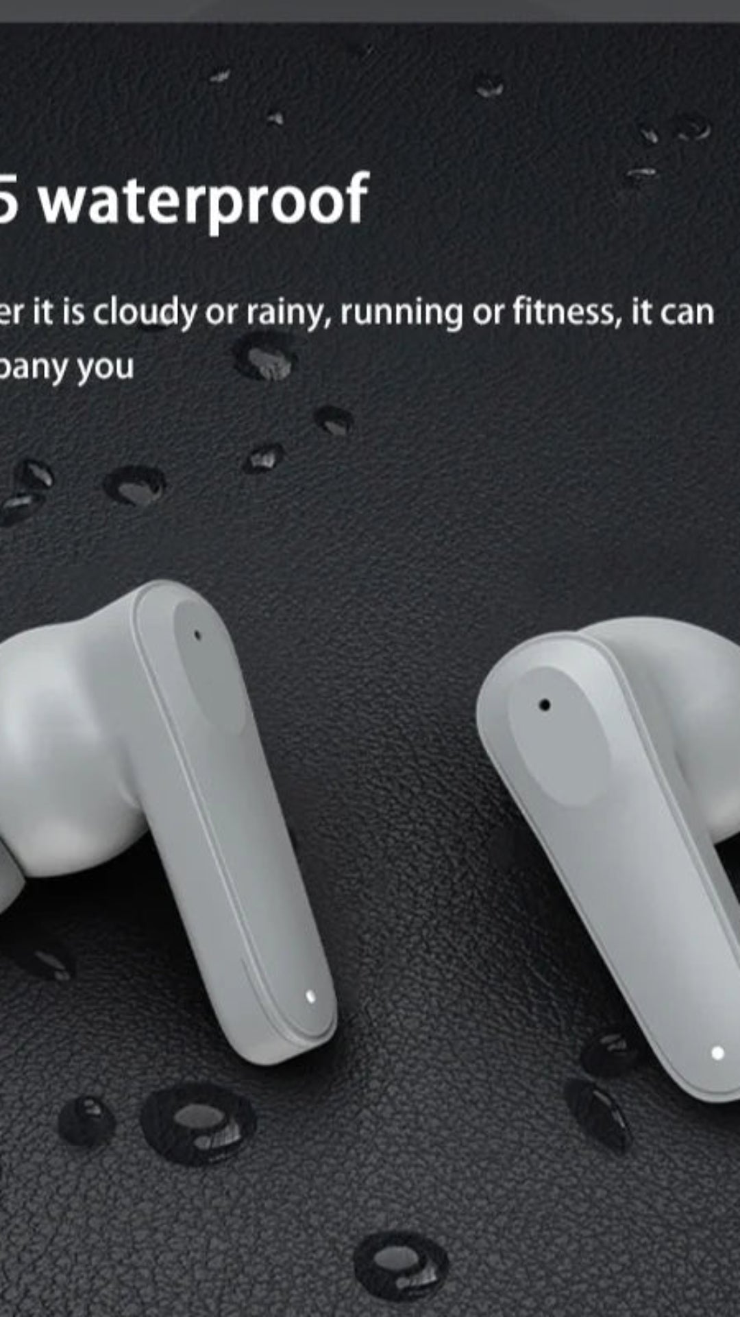 Kabellose Ohrhörer A98 Bluetooth 5.3 ENC Geräuschunterdrückung In-Ear wasserdicht mit integriertem Mikrofon Ohrhörer