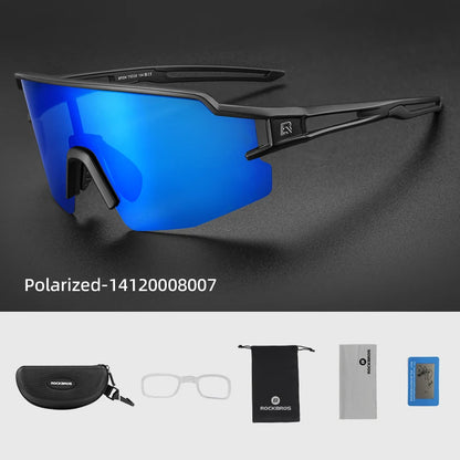 Gafas de ciclismo ROCKBROS fotocromáticas, protección ocular, gafas deportivas para bicicleta, a prueba de viento, para exteriores