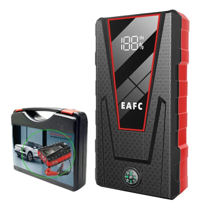 EAFC 12V Auto Starthilfe Powerbank – Tragbarer Jump Starter & Batterie-Booster mit LED-Licht