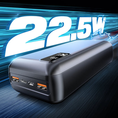 22.5W Powerbank 50000mAh QC PD3.0 Schnellladung tragbares Ladegerät externer Akku für iPad iPhone 17 Xiaomi