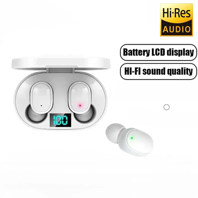 Kabellose Bluetooth-Ohrhörer TWS Bluetooth-Headset, kabellose Earbuds mit Geräuschunterdrückung, Ohrhörer mit Mikrofon und LED-Display